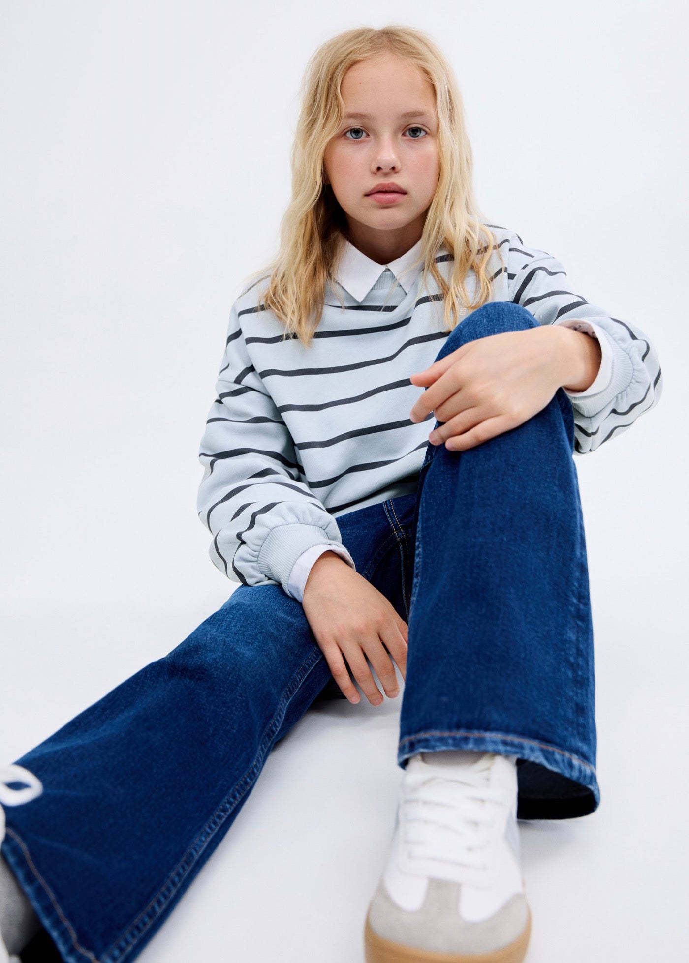 Sweat Rayo Bleu - Fille