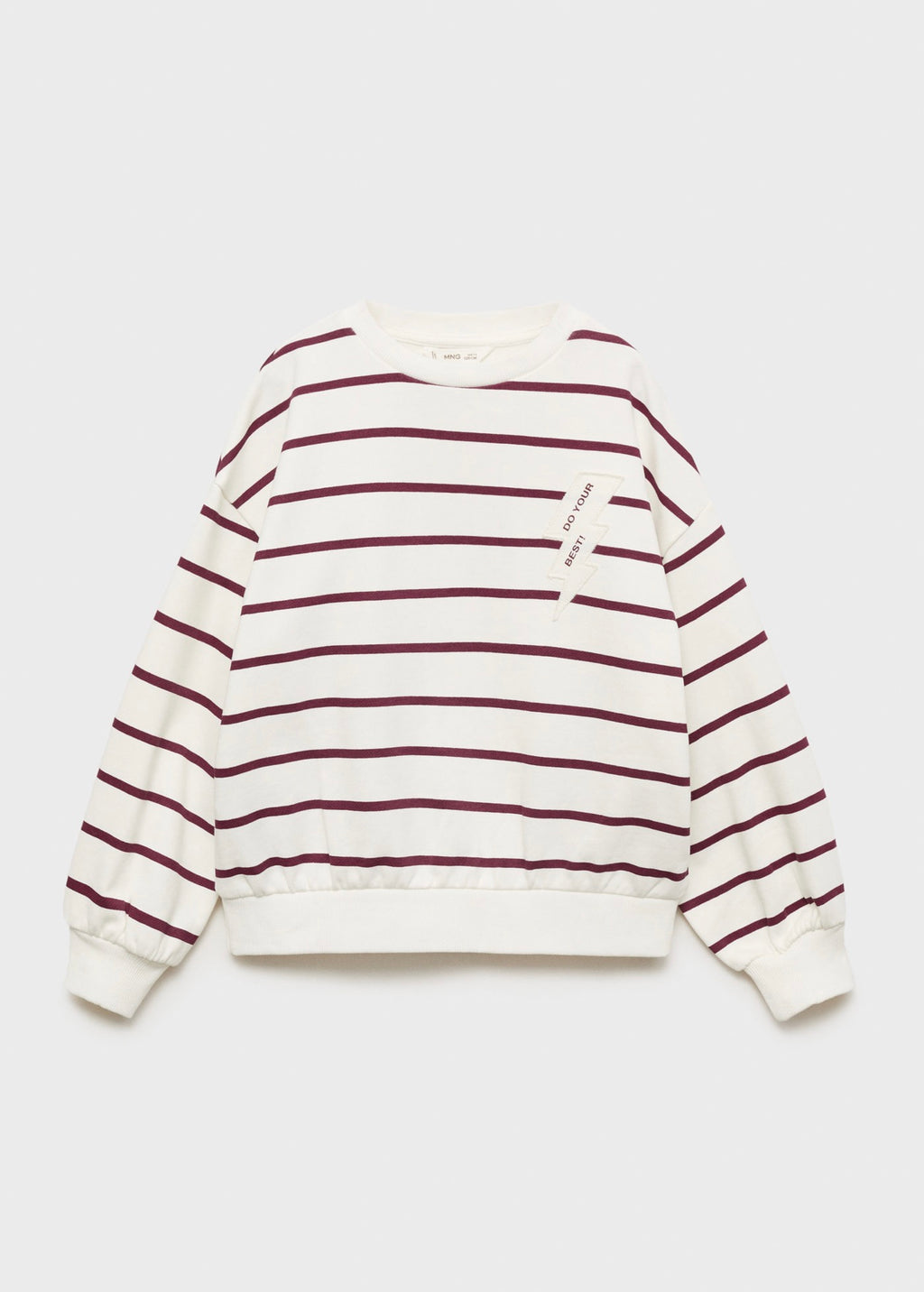 Sweat Rayo Grenat - Fille
