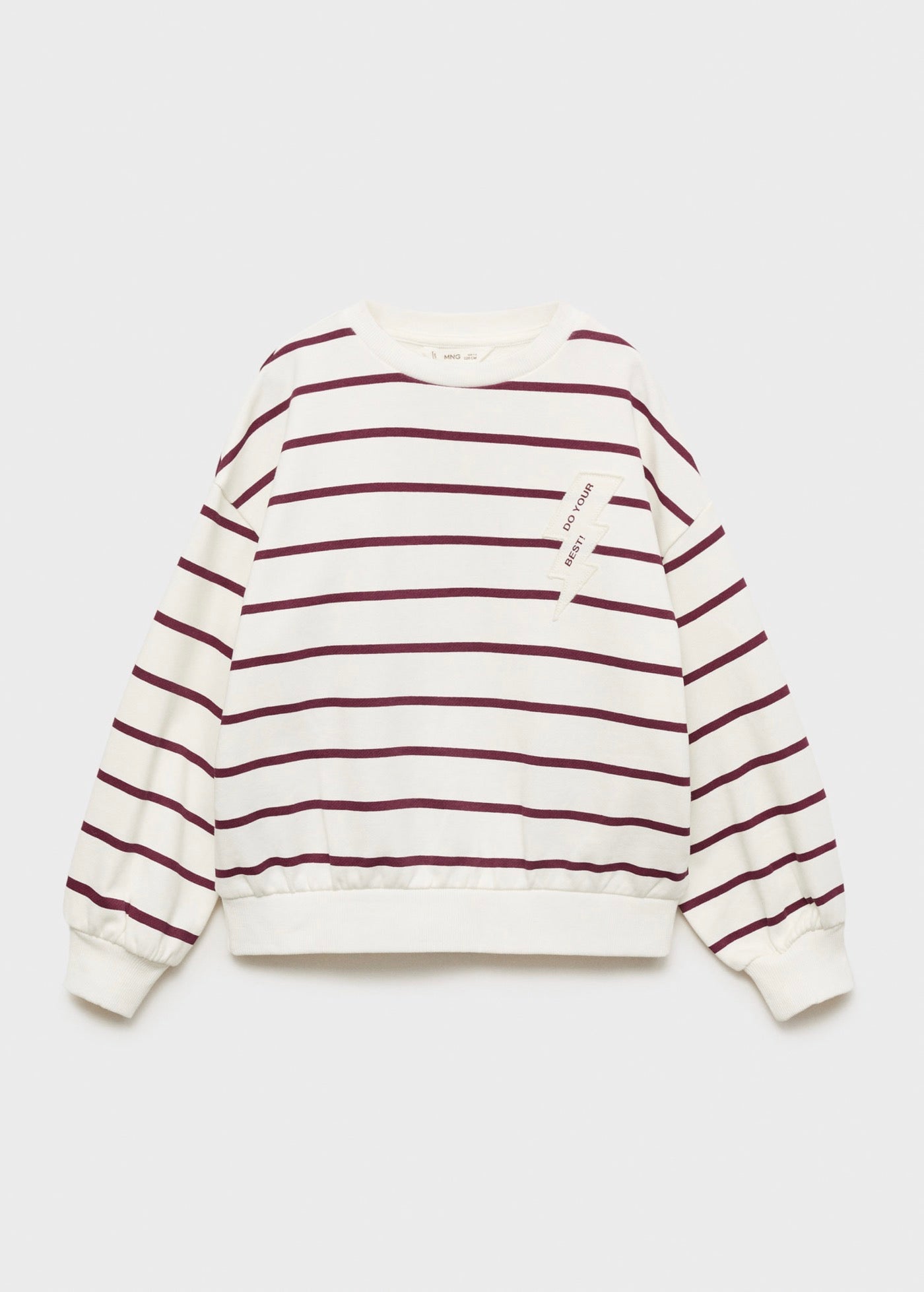 Sweat Rayo Grenat - Fille
