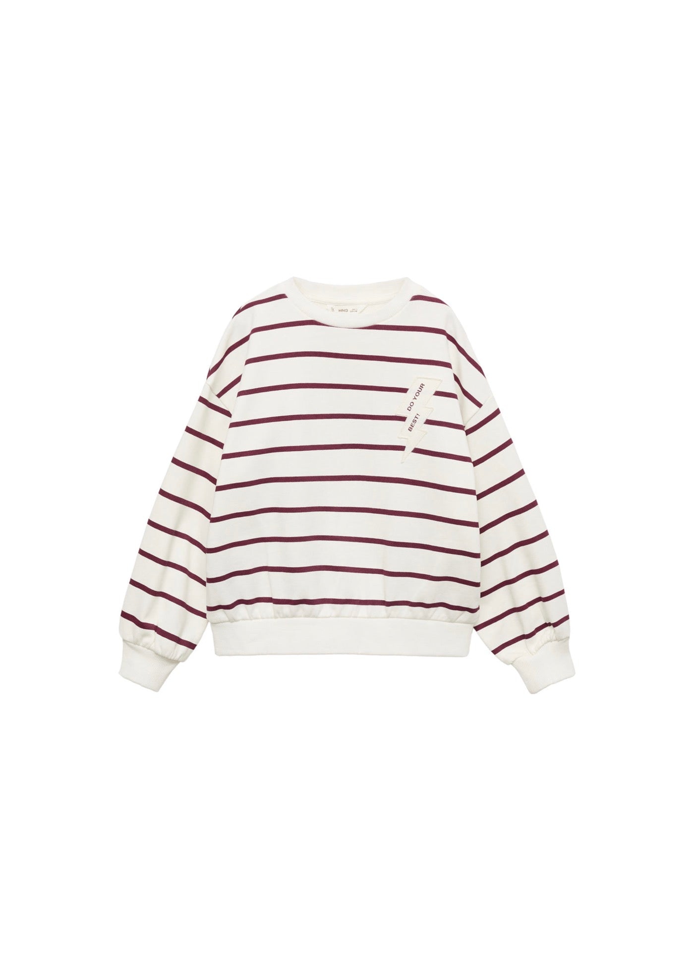 Sweat Rayo Grenat - Fille
