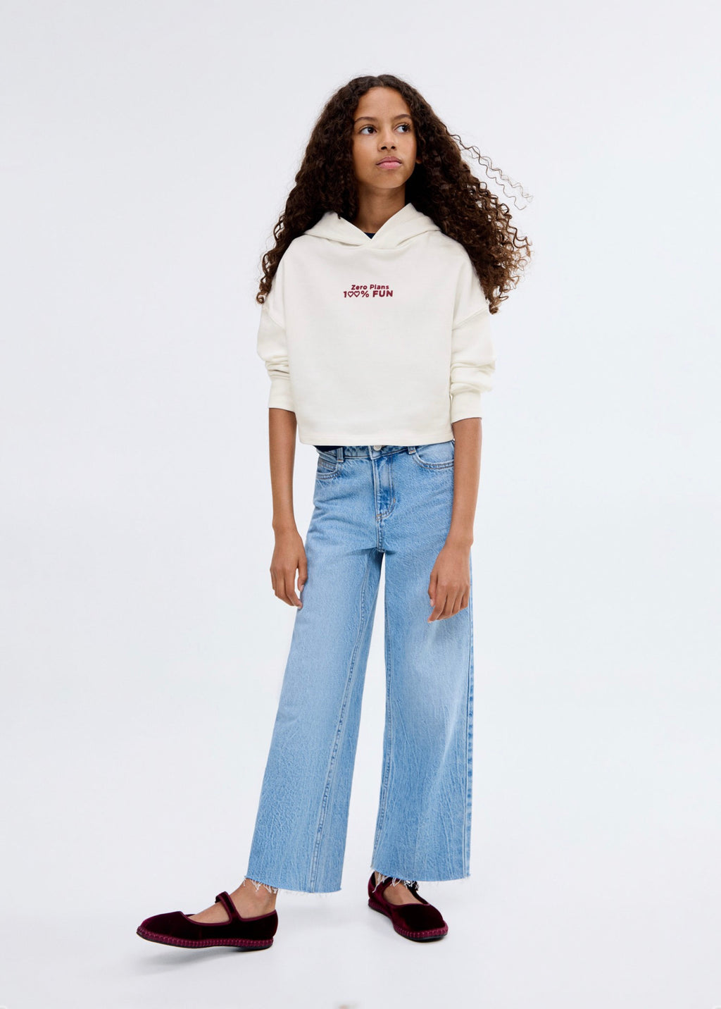 Sweat Fun Off-White - Girl