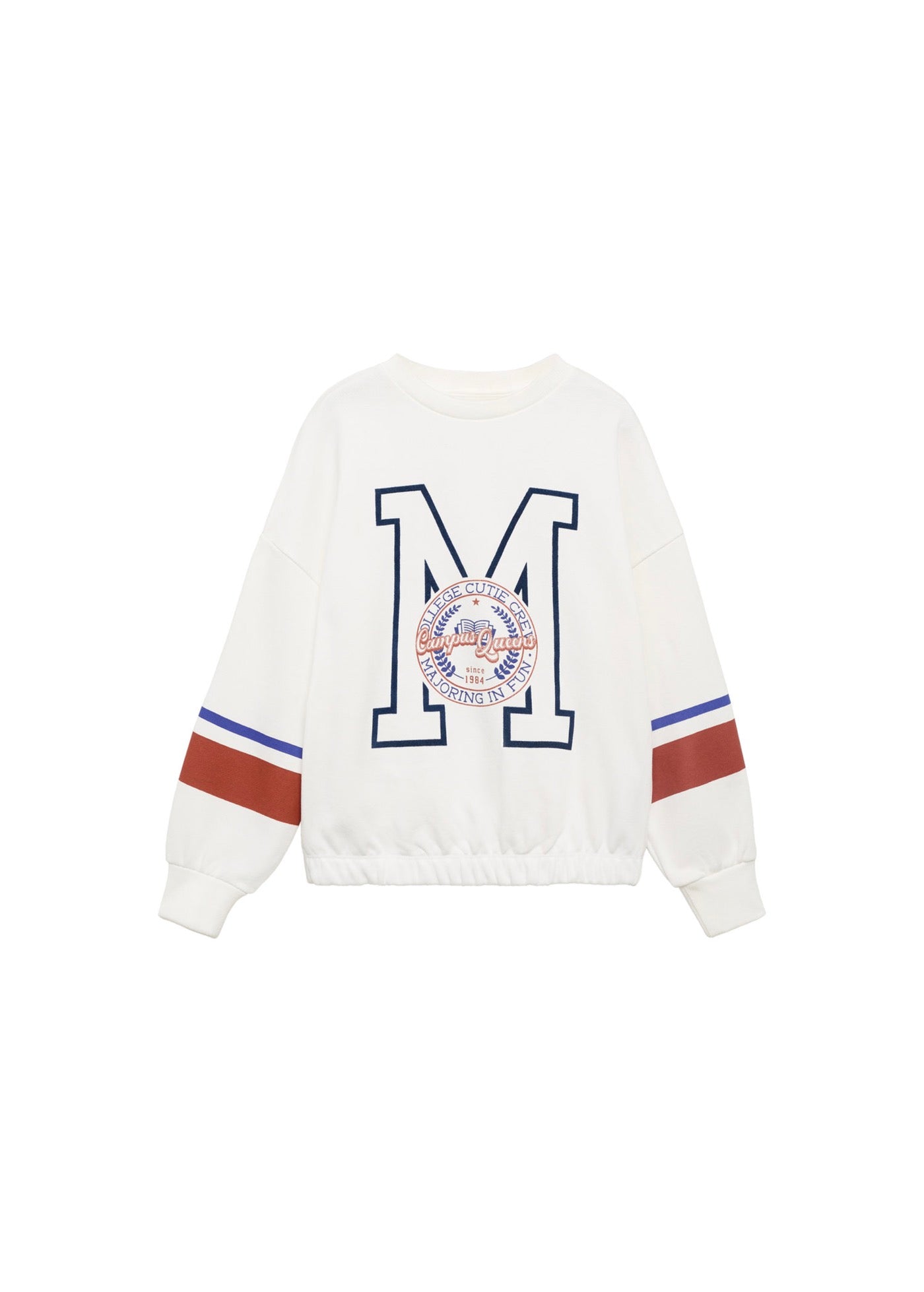Sweat Cutie Blanc Cassé - Fille