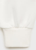 Sweat Cutie Blanc Cassé - Fille