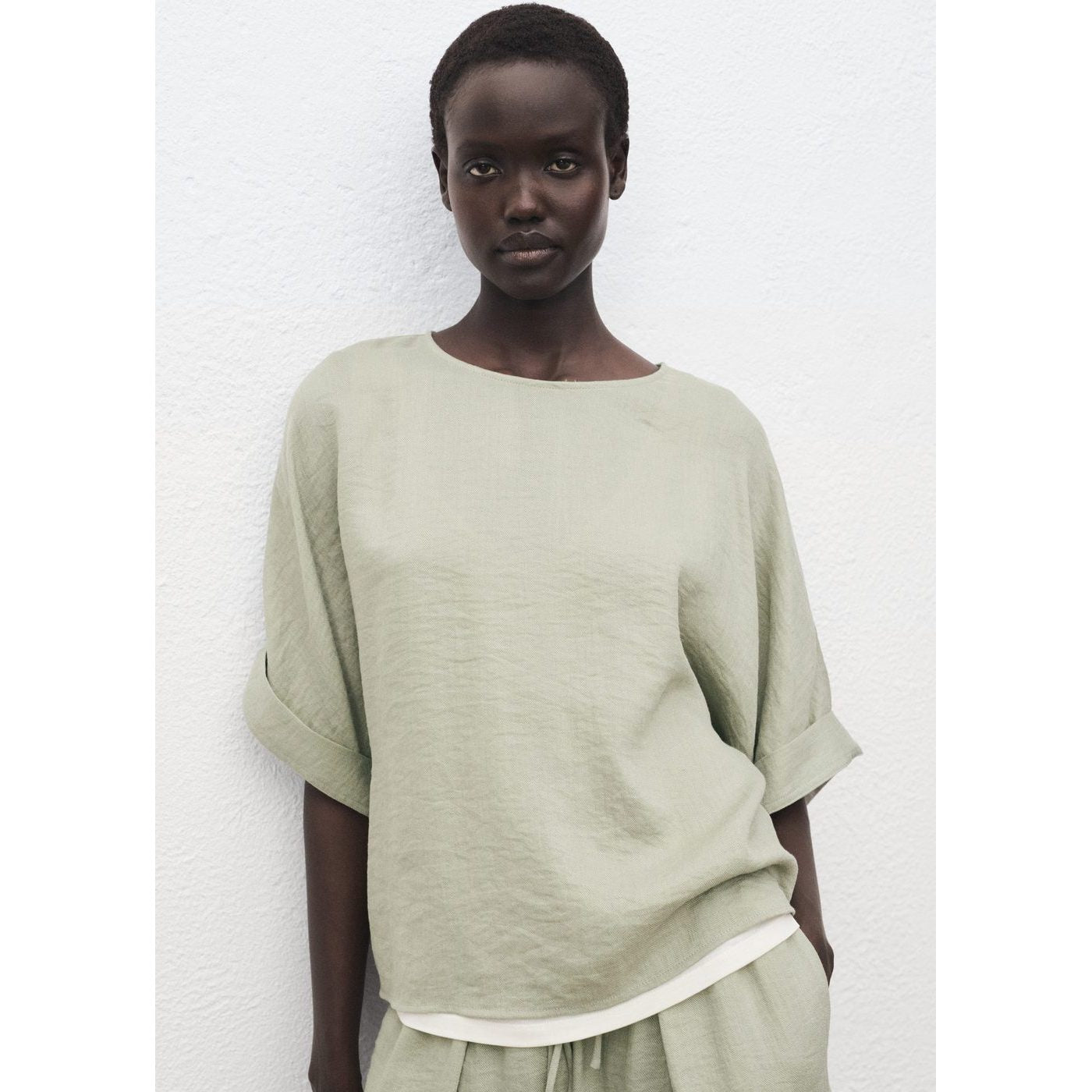 Blouse Salvia - Aqua Green