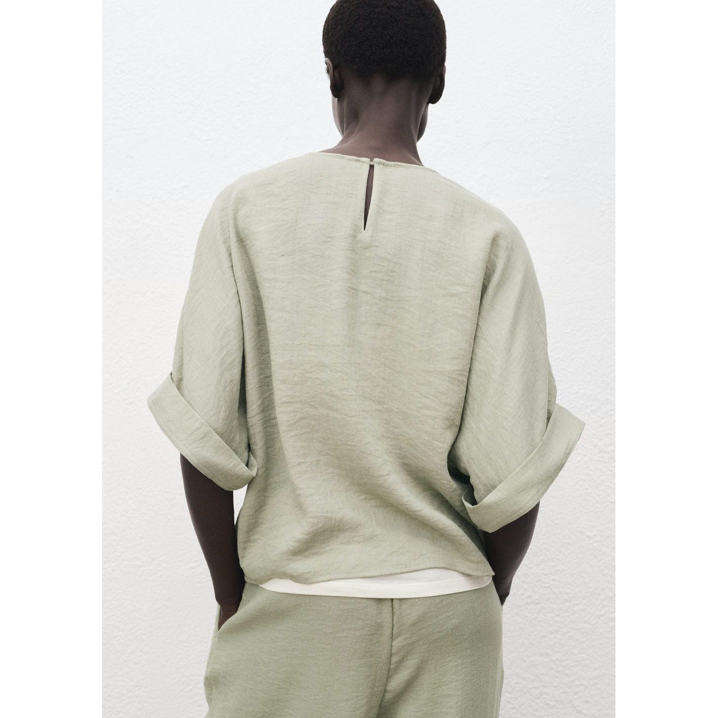 Blouse Salvia - Aqua Green