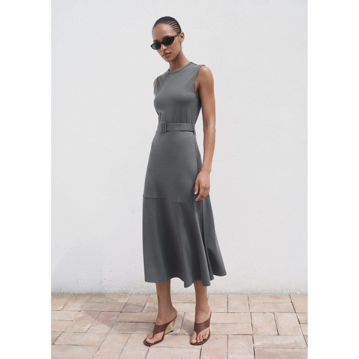 Robe Megan-H - Medium Heather Grey