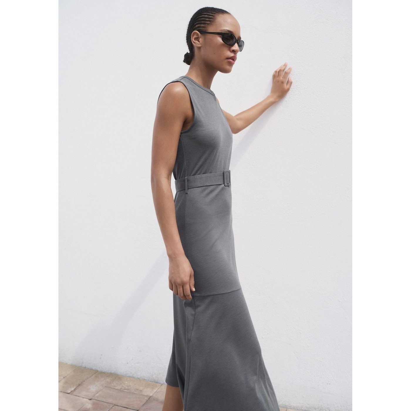 Robe Megan-H - Medium Heather Grey