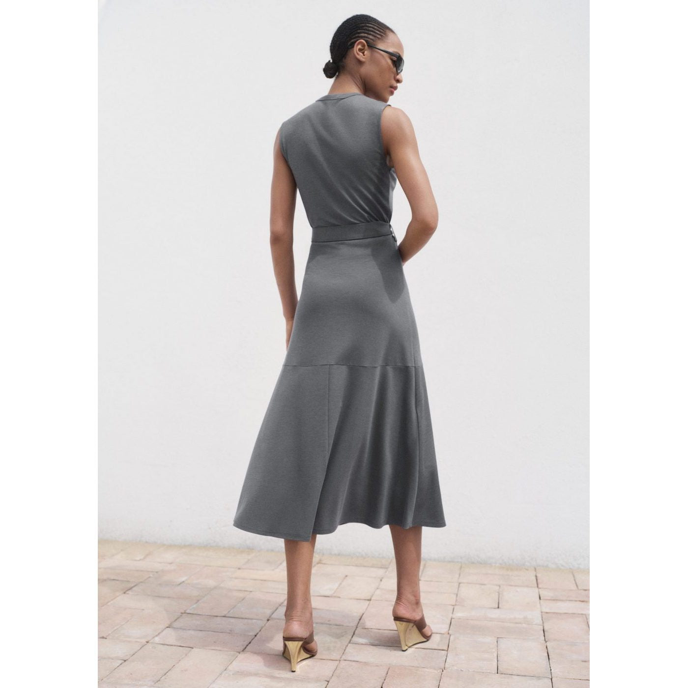 Robe Megan-H - Medium Heather Grey