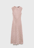 Robe Jacquard Fleurie Satinée
