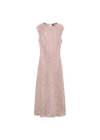 Robe Jacquard Fleurie Satinée