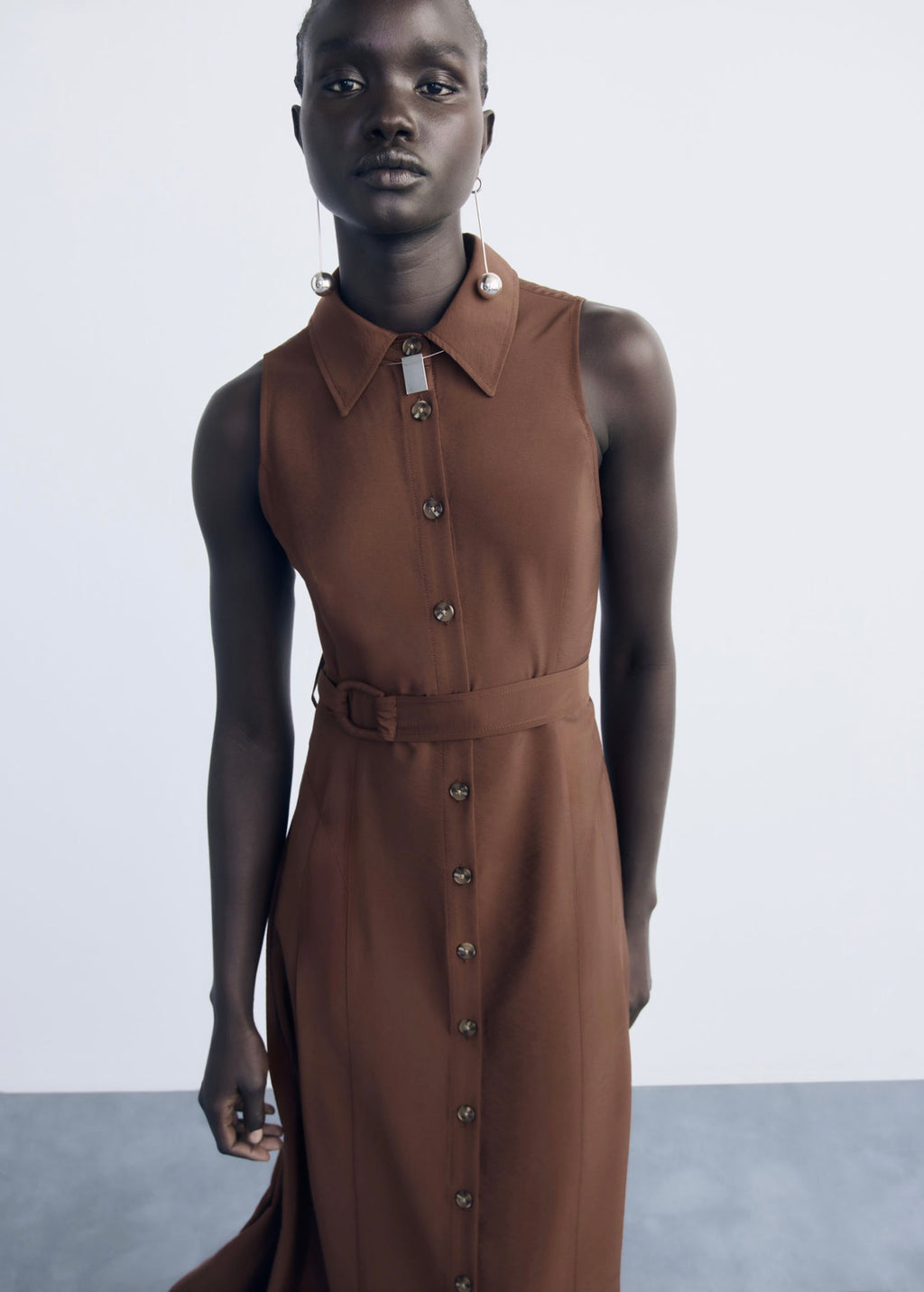 Robe Chemisier Ceinture