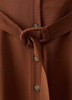 Robe Chemisier Ceinture
