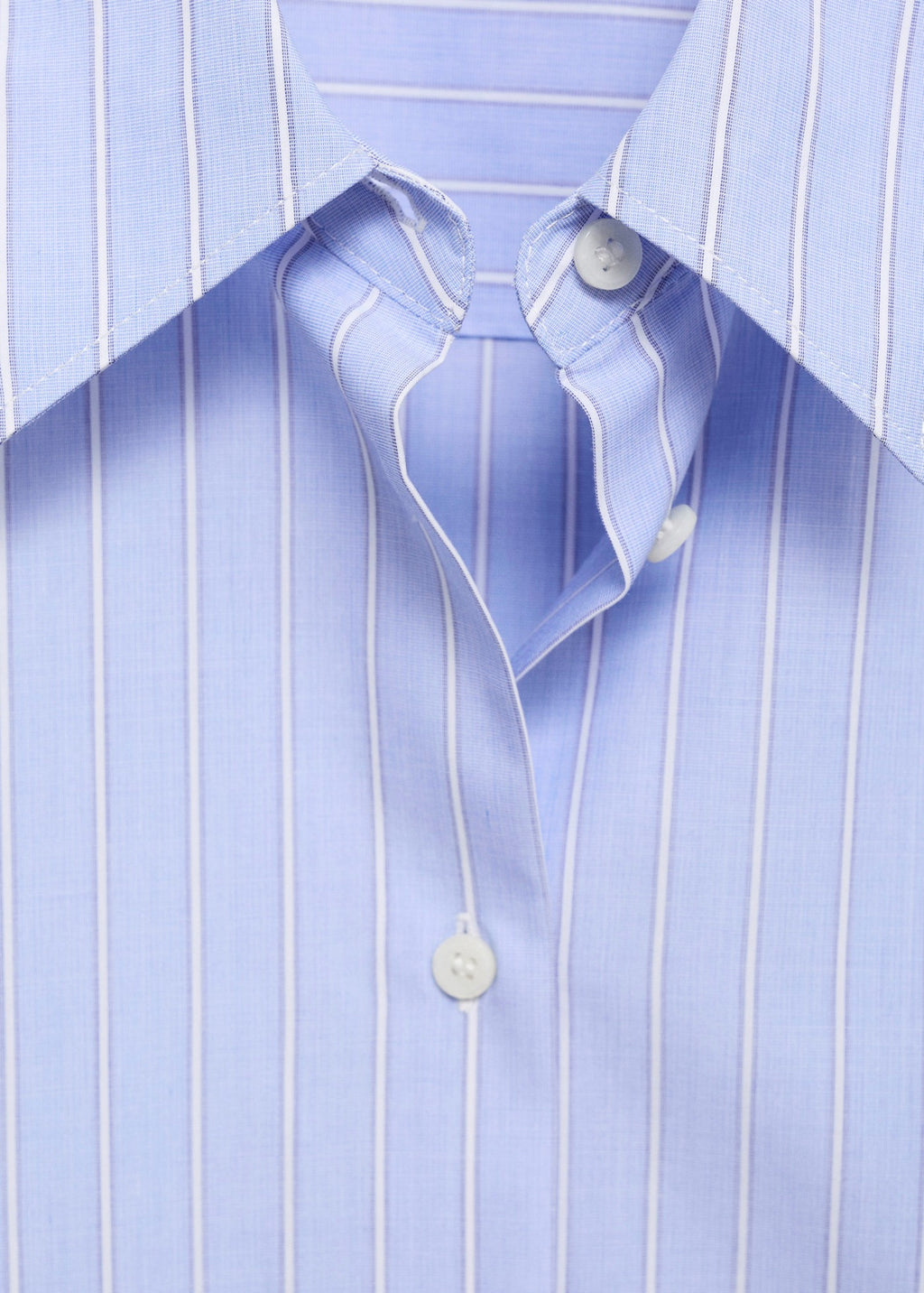 Chemise Droite Mélange Coton Et Lyocell
