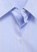 Chemise Droite Mélange Coton Et Lyocell