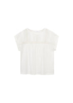 T-Shirt Coton Détails Ajourés