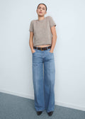 Jean Large Taille Haute