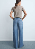 Jean Large Taille Haute