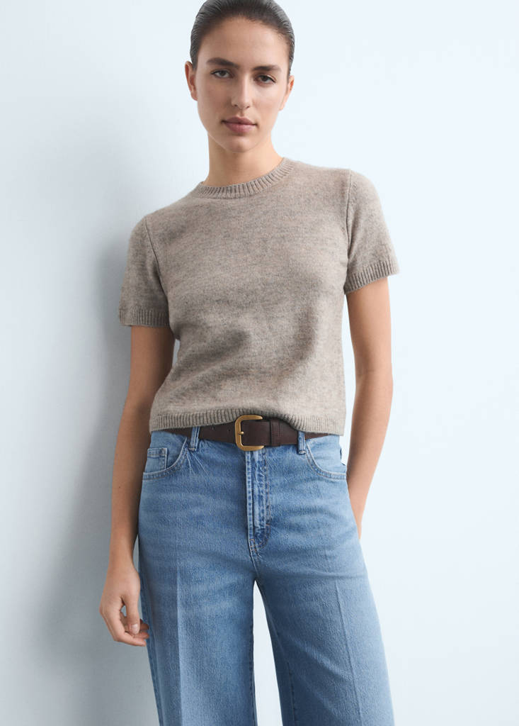 Jean Large Taille Haute