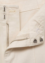 Pantalon Denim Large Coutures