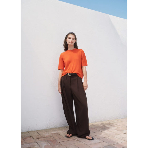 Pull-Over Maille Fine Manches Courtes
