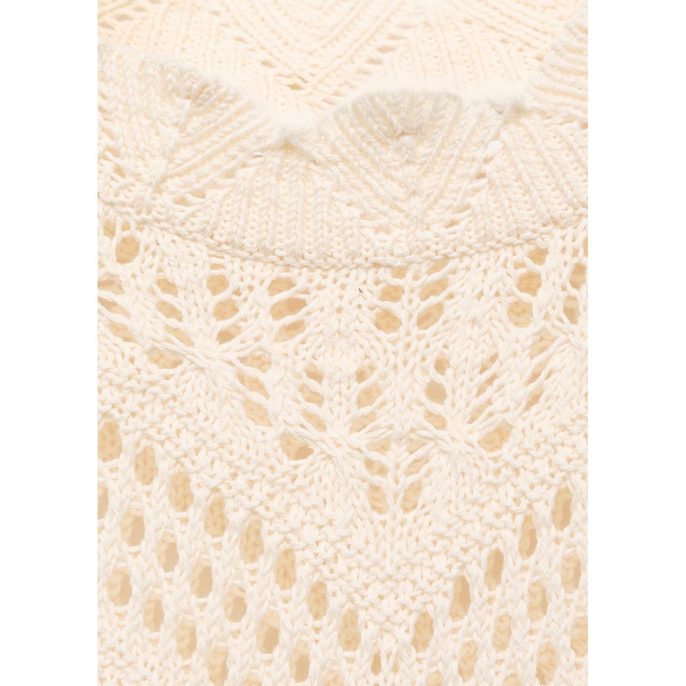 Pull-Over Maille Détails Ajourés