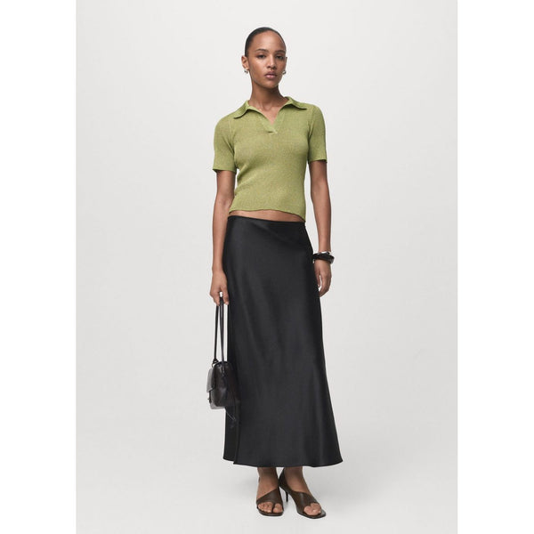 Pull-Over Lurex Col Polo