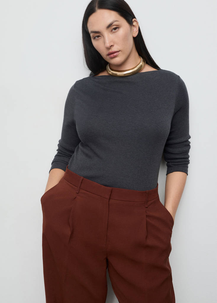 Pantalon Droit Modal