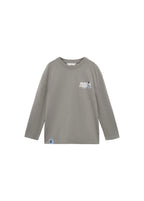 T-Shirt Greased Gris - Garçon