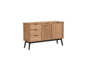 Albi - Buffet - Solid Wood And Rattan