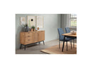 Albi - Buffet - Solid Wood And Rattan