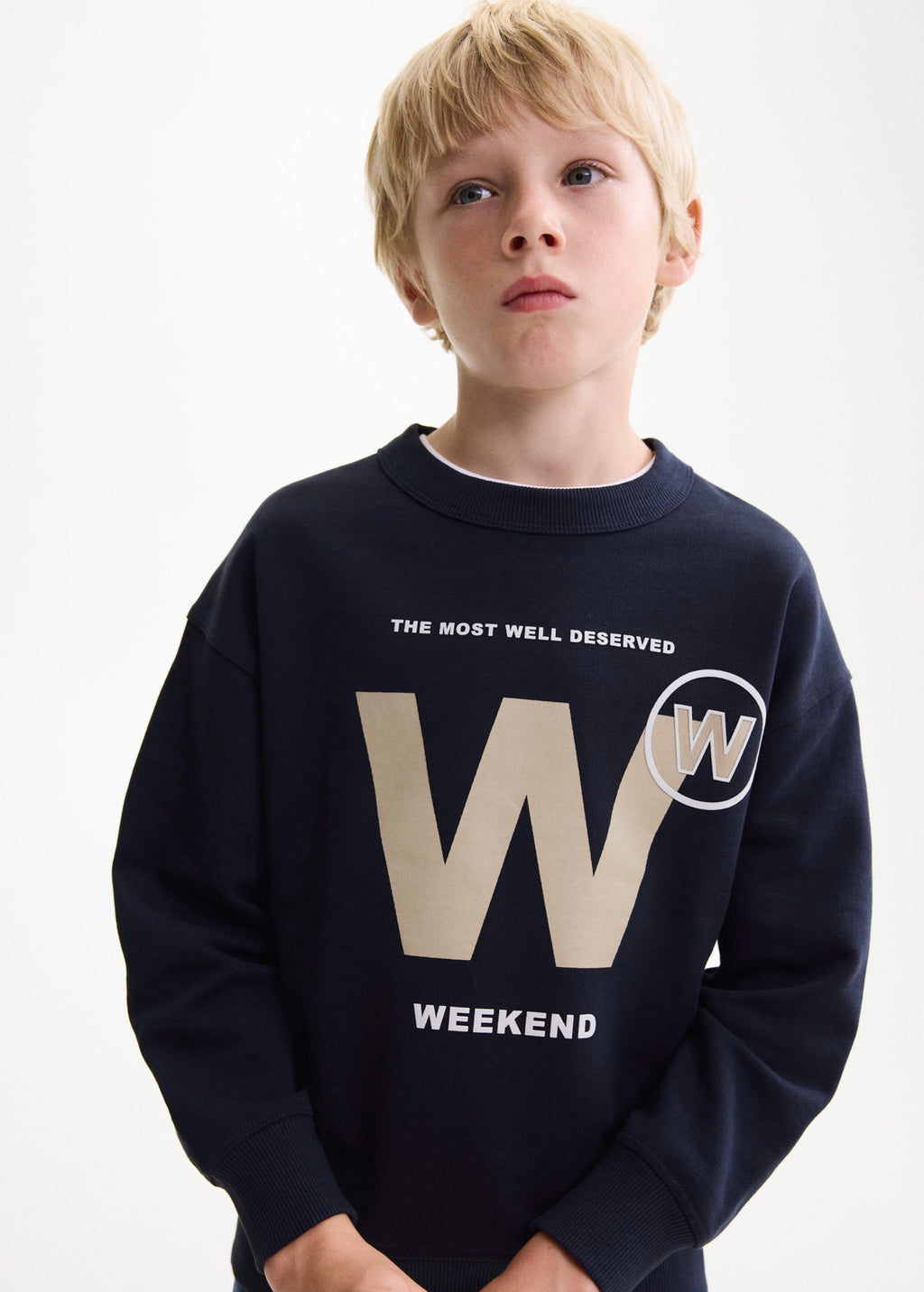 Sweat Society Bleu Marine - Garçon