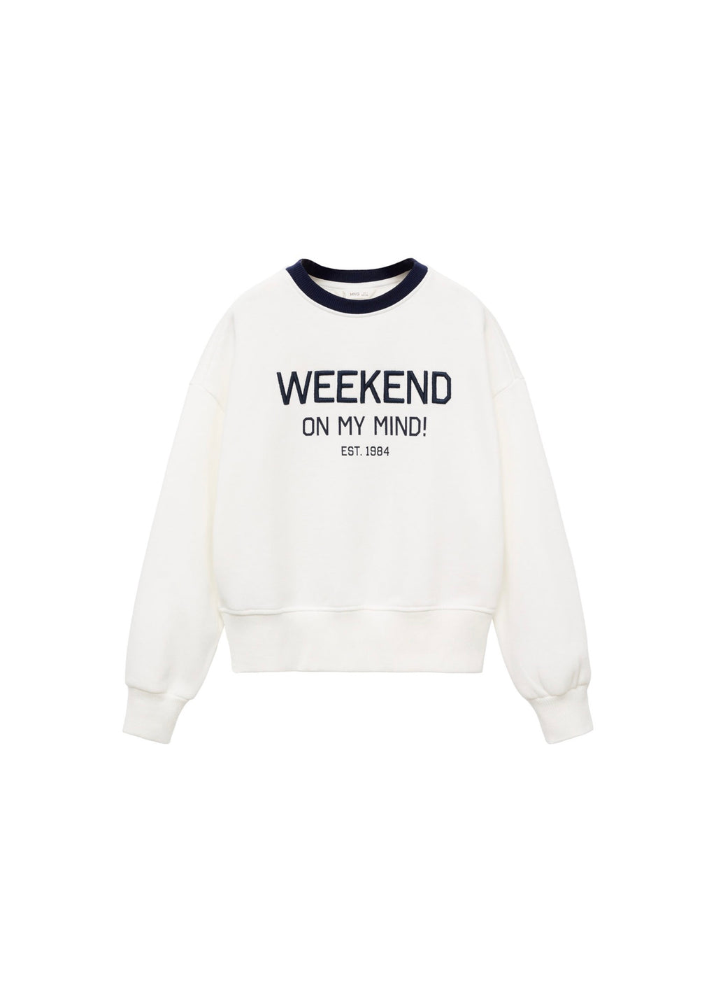Sudadera Weekend Blanco Roto - Niña