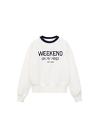 Sudadera Weekend Blanco Roto - Niña