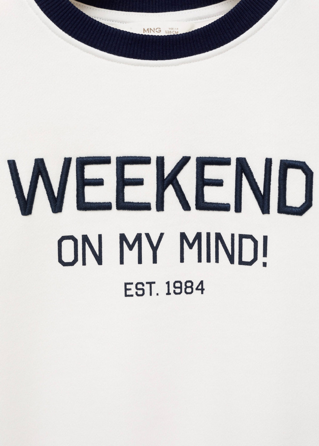 Sudadera Weekend Blanco Roto - Niña