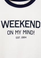 Sudadera Weekend Blanco Roto - Niña