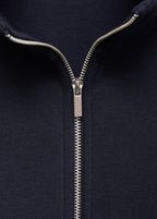 Sweat-Shirt Col Montant Zippé