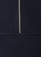 Sweat-Shirt Col Montant Zippé
