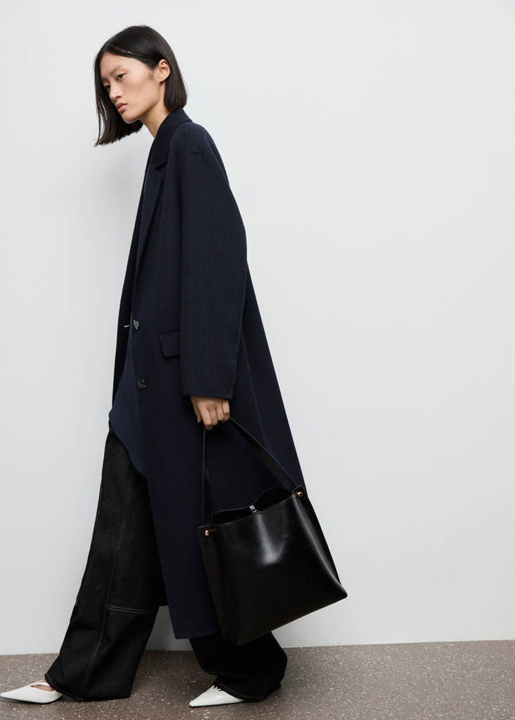 Manteau Long En Laine