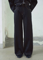 Jean Barrel Taille Haute