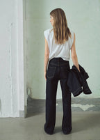 Jean Barrel Taille Haute