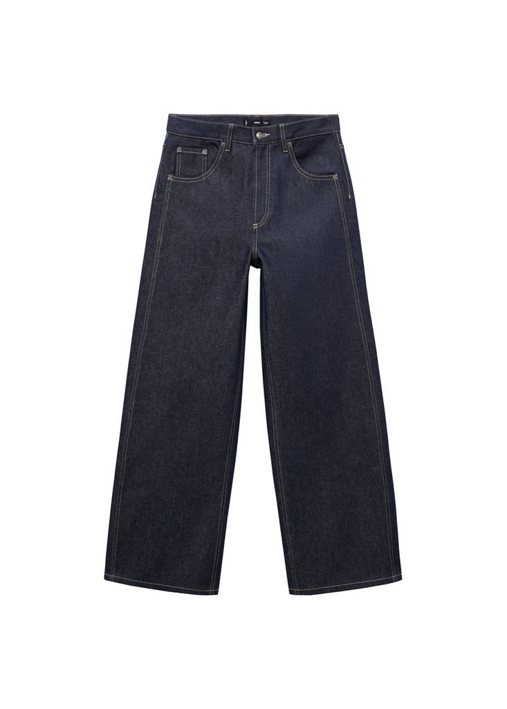 Jean Barrel Taille Haute