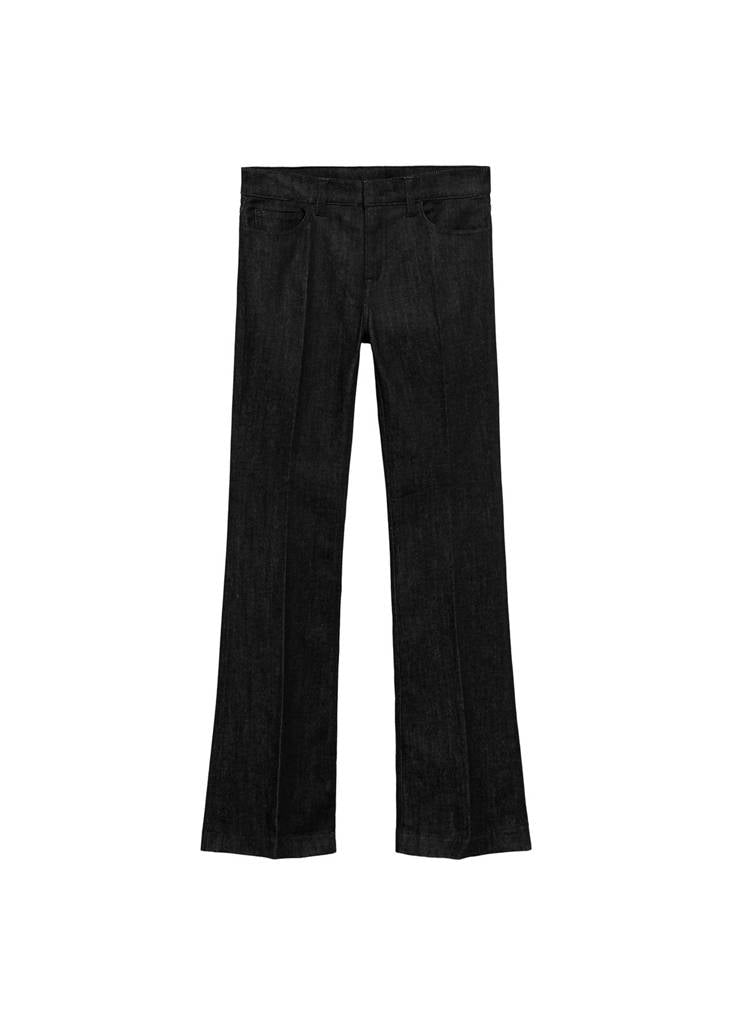 Jean Flare Taille Mi-Haute