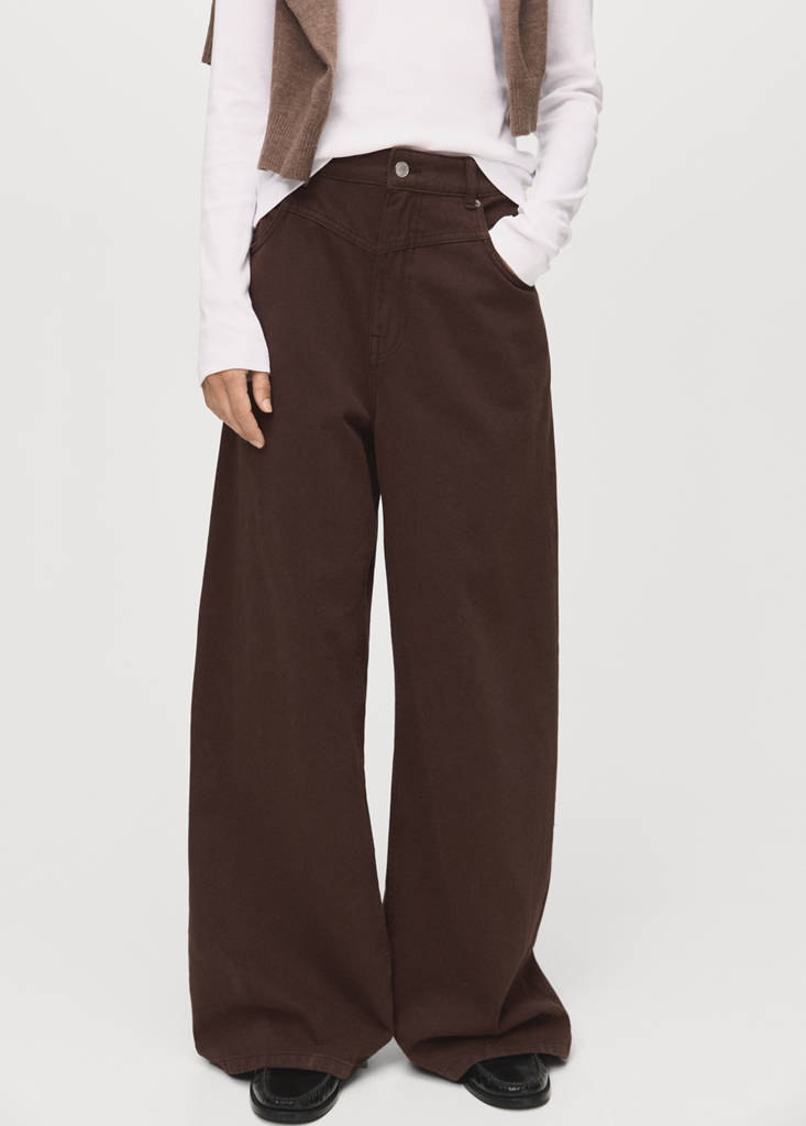 Jean Wide Leg Loose Taille Normale
