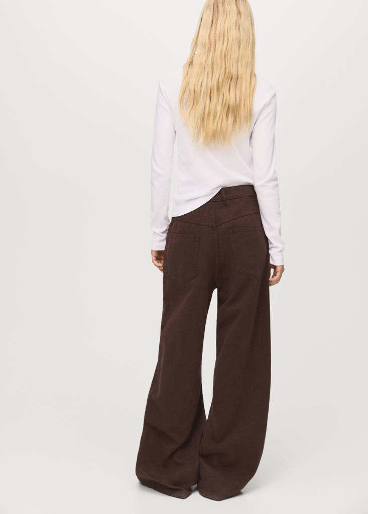 Jean Wide Leg Loose Taille Normale