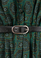 Robe Imprimée Avec Foulard