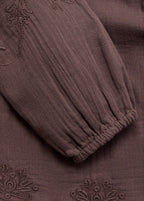Blouse Maggie Marron - Fille
