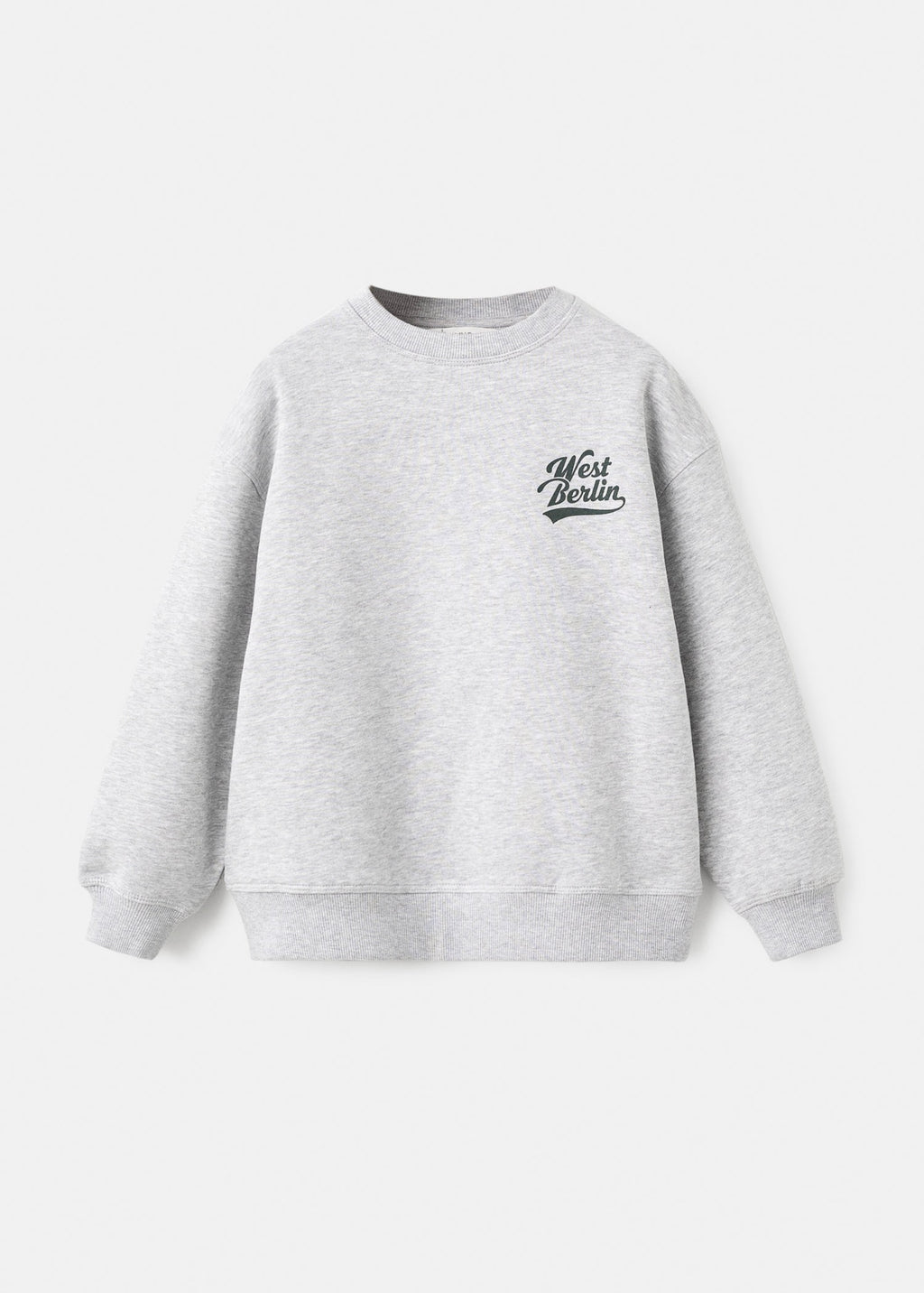 Sweat Berlin Gris Moyen Chiné - Garçon