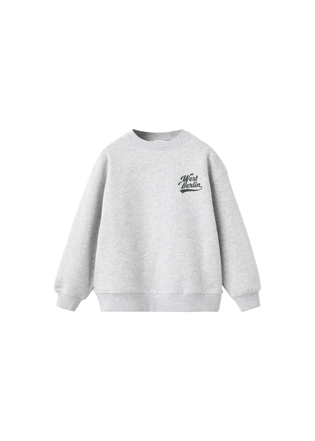 Sweat Berlin Gris Moyen Chiné - Garçon