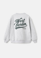 Sweat Berlin Gris Moyen Chiné - Garçon
