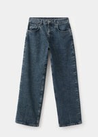 Jeans Dritti A Vita Normale